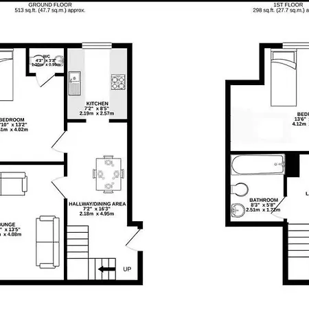 The Prospect, 2 Bed With Stunning Views, 2 Mins From * Whitby
